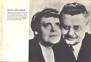 Jean Hersholt With Marie Dressler, 1931